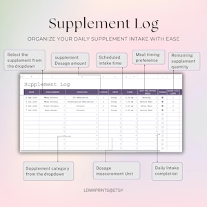 Ultimat träningsplanerare Kalkylblad Viktminskningsspårare Näringslogg Styrkelyftningsträning Pilates Träningsspårare Google Sheets bild 7