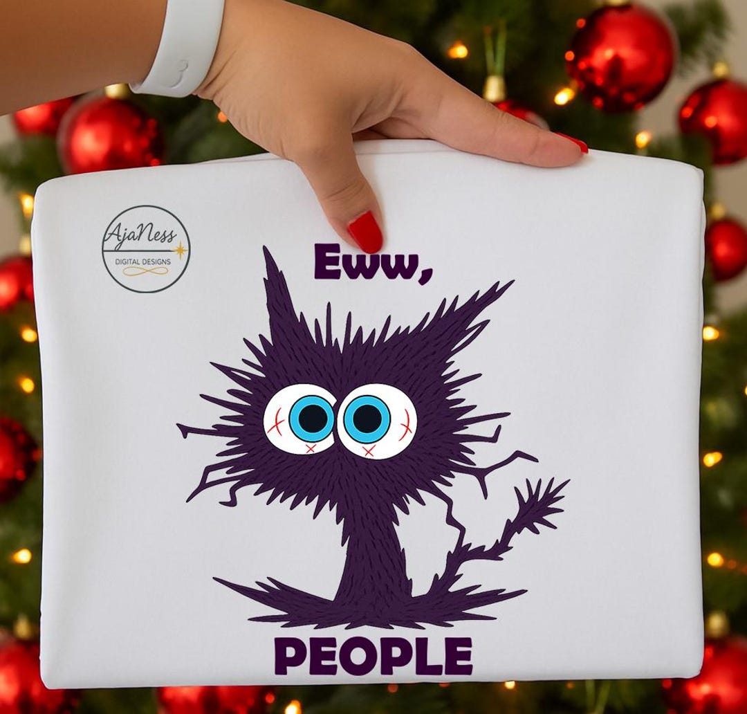 Eww People Printable PNG – Funny Cat Quote, Cartoon Scruffy Cat Clipart ...