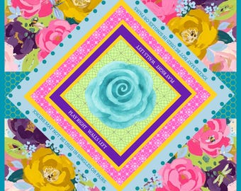 The Blooming Nature Mahjong Mat