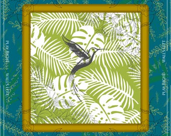 Mahjong Paradise Mat- shipping is included -rolled in a box
