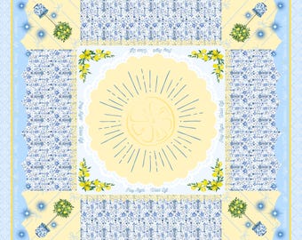 Lemon Teatime Classic Mahjong Mat