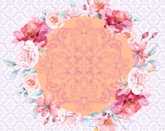 Tapete de Mahjong BURST of Flowers: envío incluido, enrollado en una caja