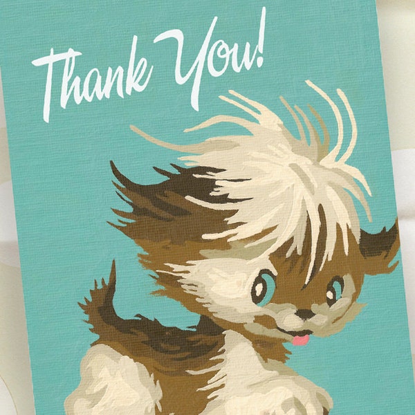 Paint by Number Greeting Cards Etsy