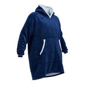 Sweat-shirt oversize à capuche et couverture - Polaire Sherpa Snugggie image 14