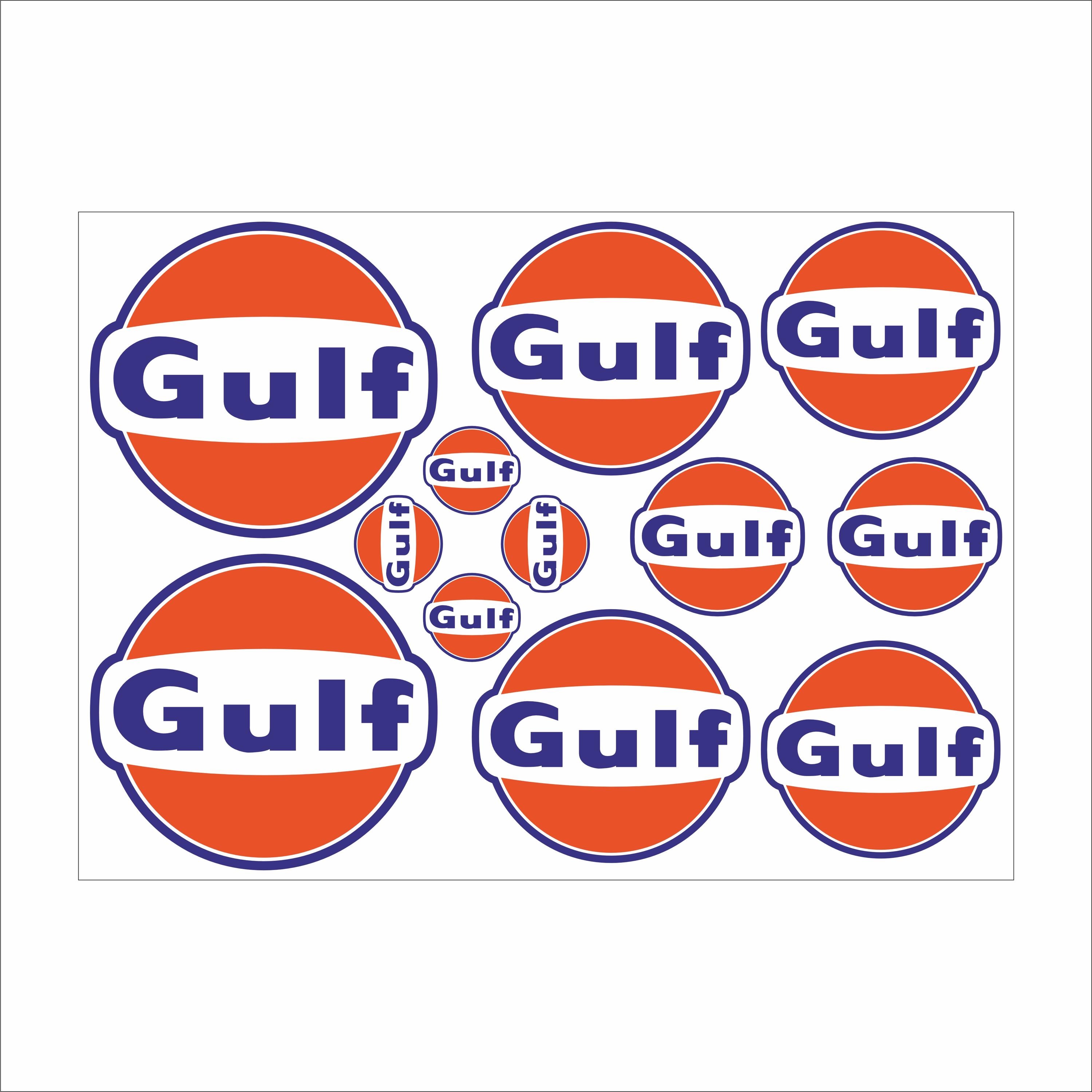 Gulf oil logo - Etsy 日本