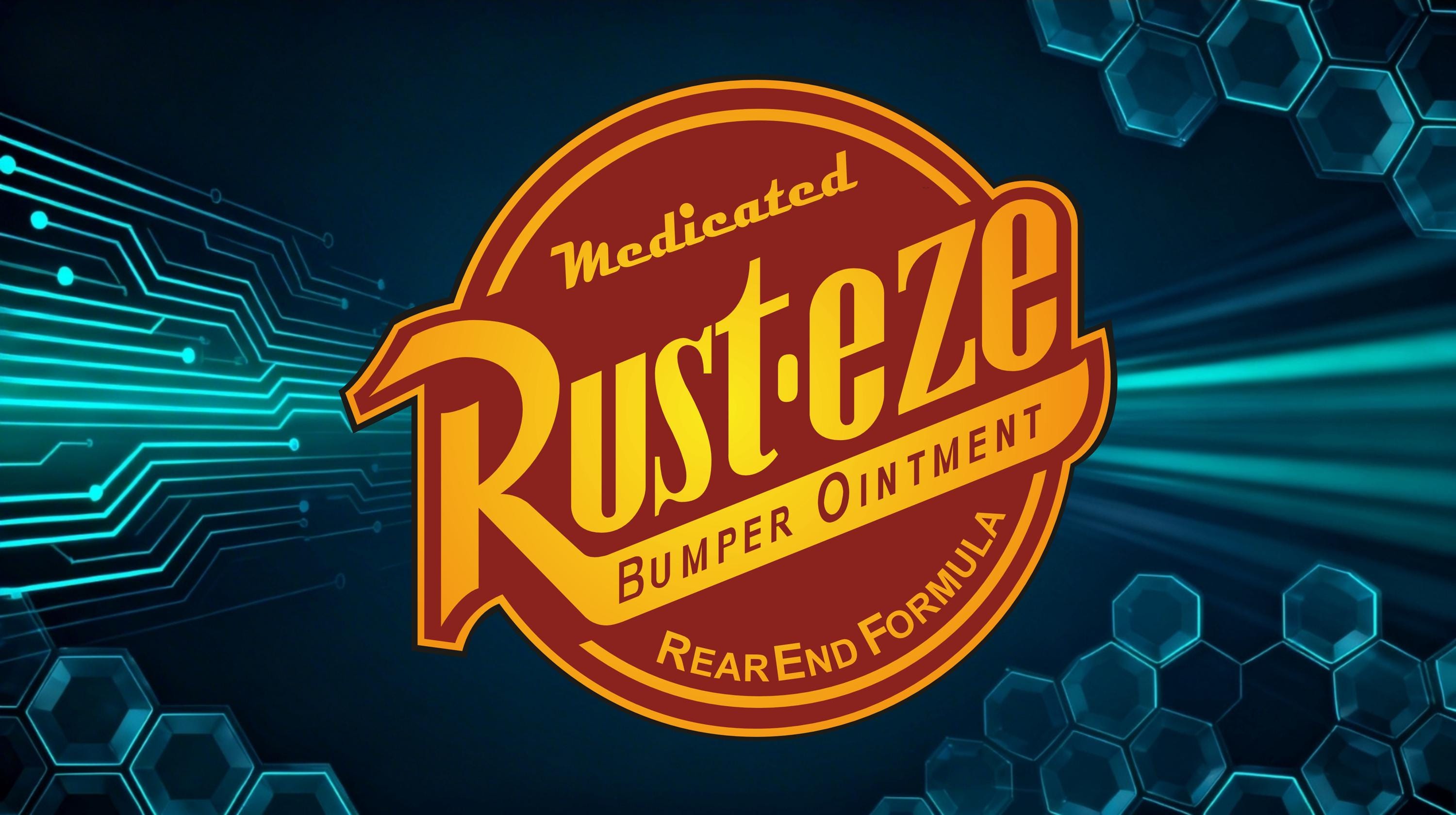 Rust Eze Car Sticker – UV Printed Vinyl Waterproof Sticker - Etsy