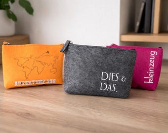 Kosmetiktasche | Kulturbeutel | kleine Tasche | Tasche mit Reißverschluss