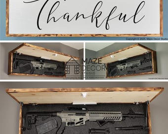 Thankful Wall Art | Cozy Home Decor | Modern Typography Inspirational Art