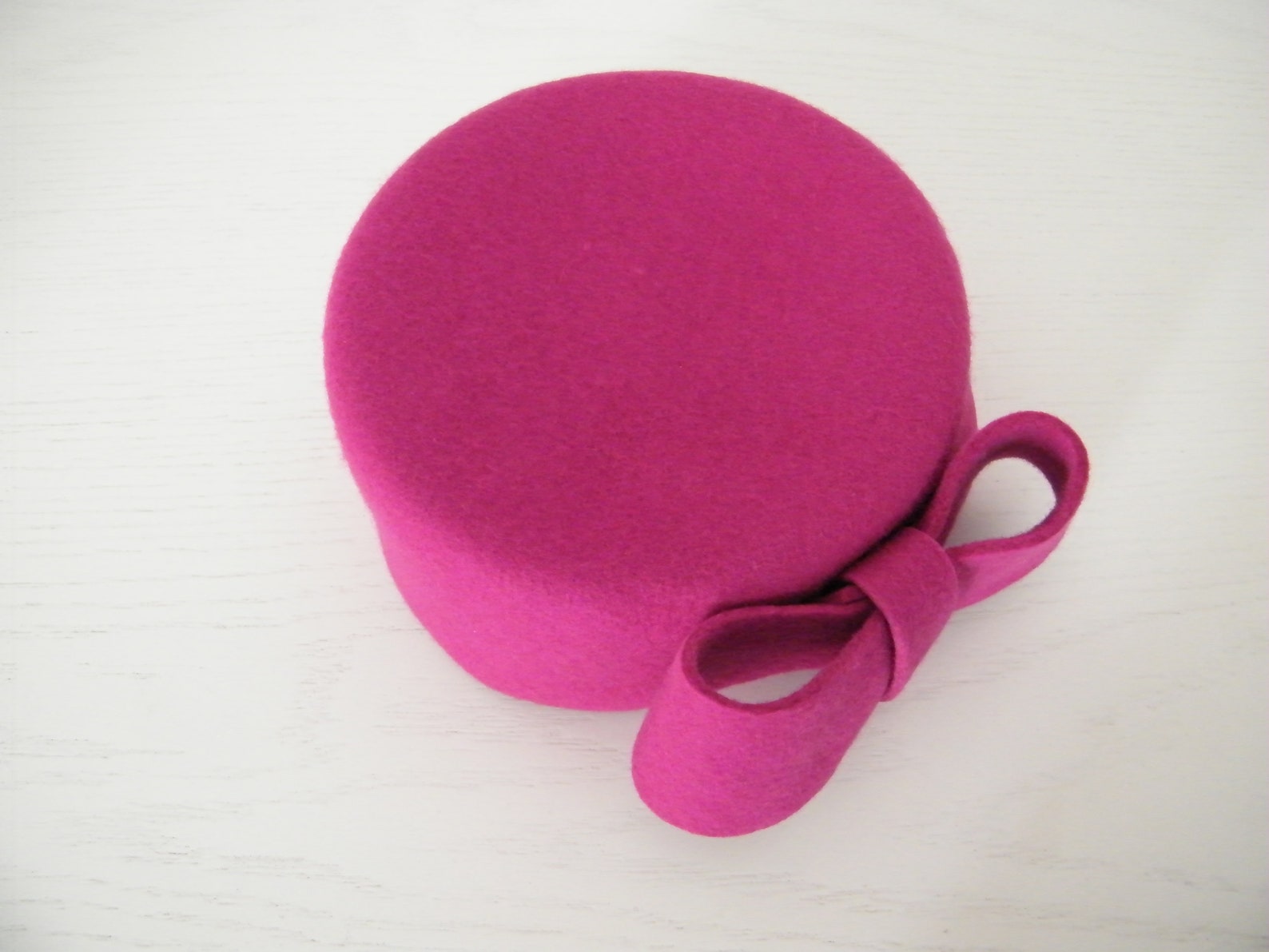 Kate Middleton Royal Blue Pillbox Hat/ Mrs Maisel Hat/ Formal Winter