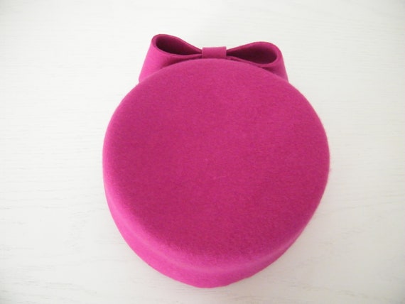 Mrs Maisel Hat Pink Pillbox Hat Formal Winter Hat Jackie O Etsy - winter formal roblox