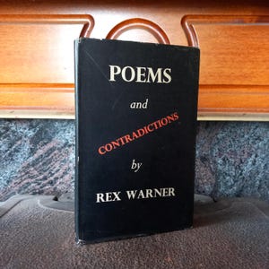 Antik poesibok från 1940-talet - Rex Warner | Naturdikter från mitten av århundradet, Auden-eran 1930-talet | Bodley Head