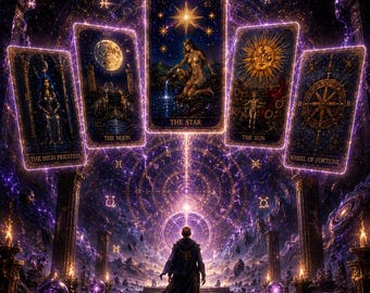 Mini Tarot Reading | 3 Card Pull + Intuitive Guidance PDF