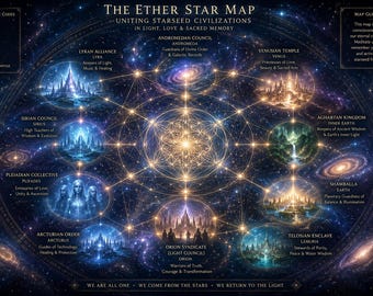 Starseed Lineage Guidebook | Arcturian Pleiadian Sirian Orion PDF | Spiritual Awakening Digital Download