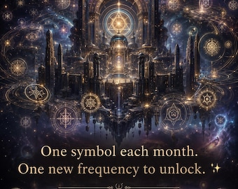 Sigil of the Month Club | Sacred Symbols Subscription Box (Vinyl Decals, Digital Downloads)