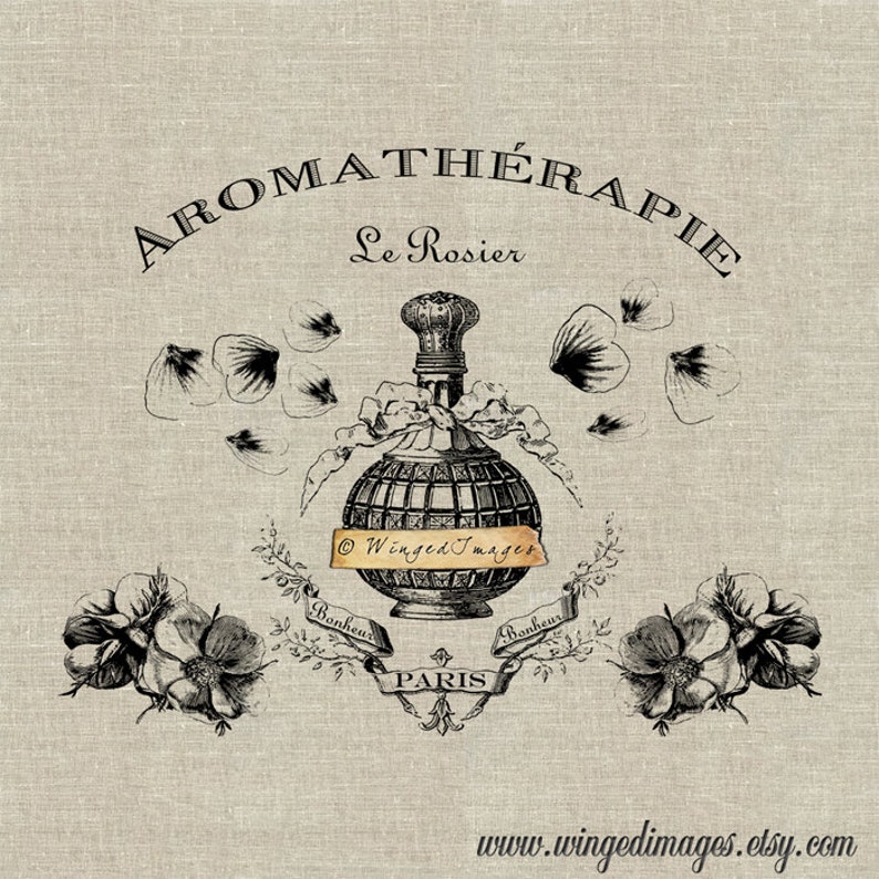 Altered French Aromatherapy Label Instant Download Digital - Etsy