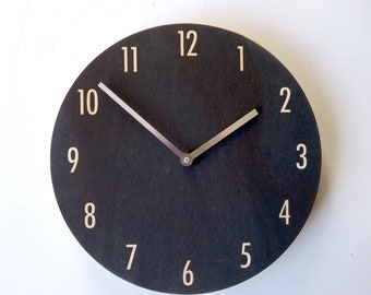 Objectify Charcoal Shade Wall Clock