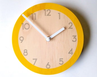 Objectify Halo Wall Clock With Neutra Numerals