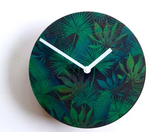 Objectify Jungle Foliage Wall Clock