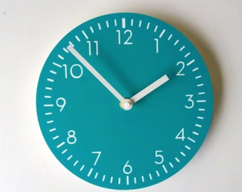 Reloj de pared con marcadores blancos de Objectify