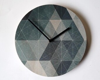 Objectify Nazca Monochrome Wall Clock