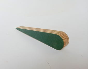 Obligatorisch für Türstopper aus Holz mit dunklem Teal