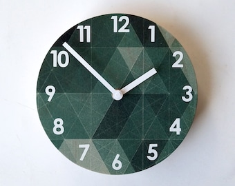 Objectify Glow in the Dark Nazca Monochrome Wall Clock