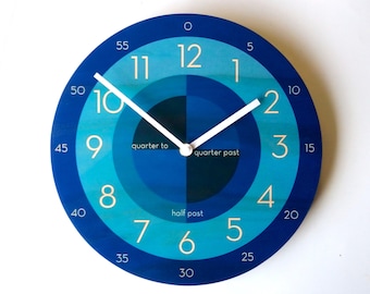 Objectify Time Teacher Wall Clock