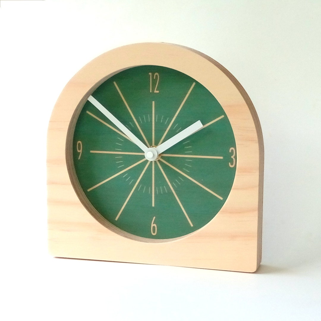 Objectify Classic Desk Clock Etsy