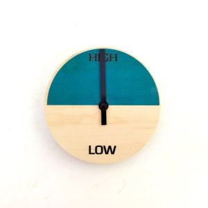 Objectify "Demi Blue" Tide Wall Clock