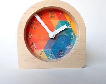 Objectify Nazca Desk Clock with Numerals