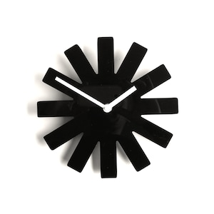 Objectify Black Asterisk Outline Wall Clock