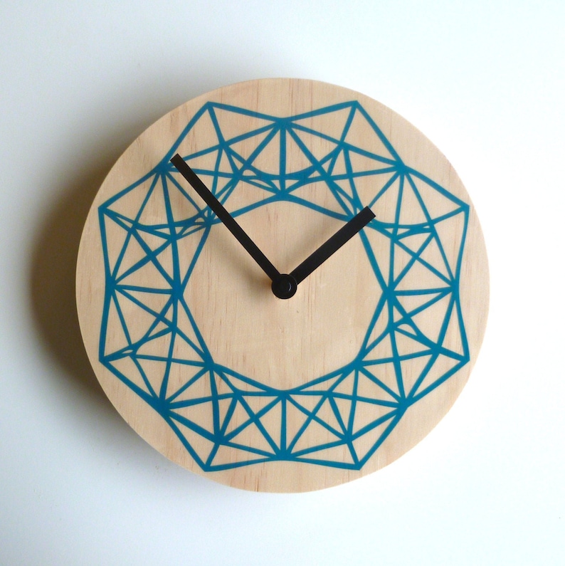 Objectify Beams Wall Clock