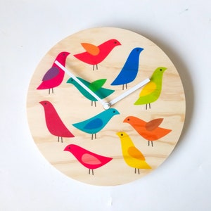 Objectify Bird Flock Wall Clock