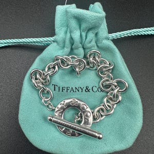 Tiffanys and Co Toggle Bracelet - Etsy