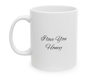 Personalizable Text Mug | Customizable Name Quote Ceramic Mug 11oz 15oz