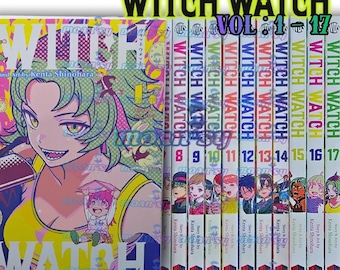 Witch Watch Manga English Vol 1-13 Full Set Comic Books New by