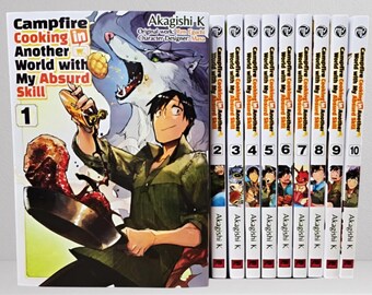 Campfire Cooking in Another World with My Absurd Skill English Manga Vol. 1-10 EXPRESS SHIPPING