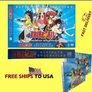 Complete Fairy Tail Anime Series - Etsy