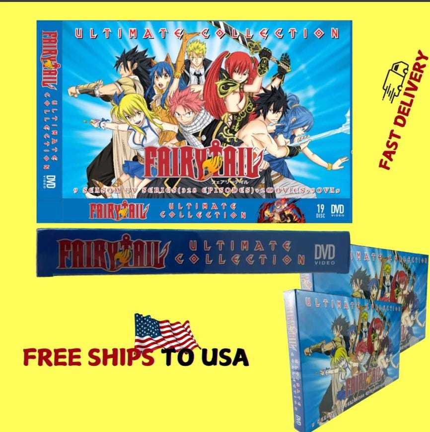 FAIRY TAIL DVD全巻セット FAIRY TAIL 全巻セット DVD付き - メルカリ