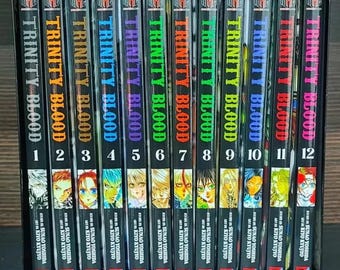 Trinity Blood Manga Volume 1-12 Full Set English Version Comic