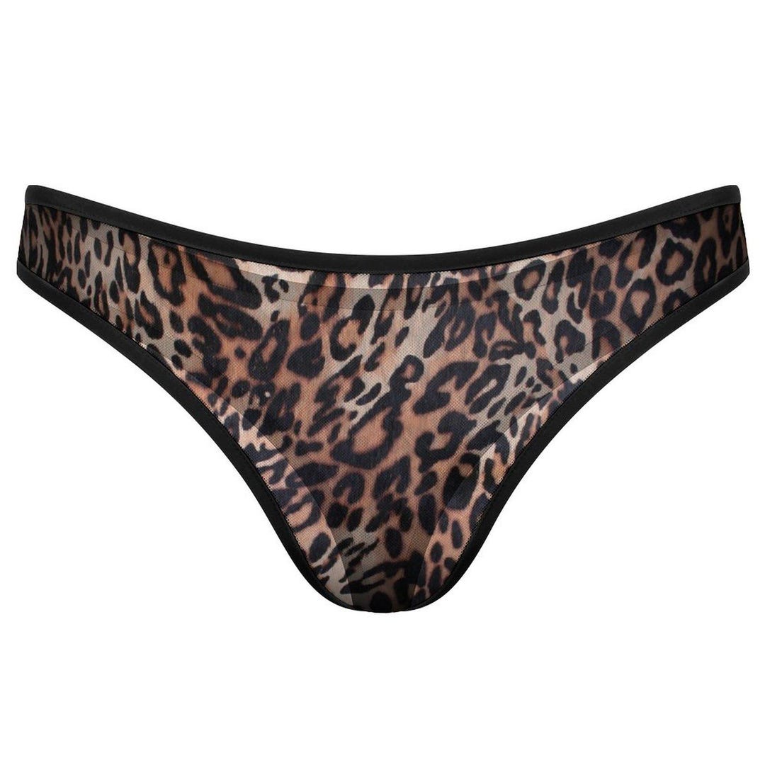 Cheetah Sexy G String Thong - Etsy