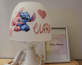 lampe enfant personnalisée thème au choix
