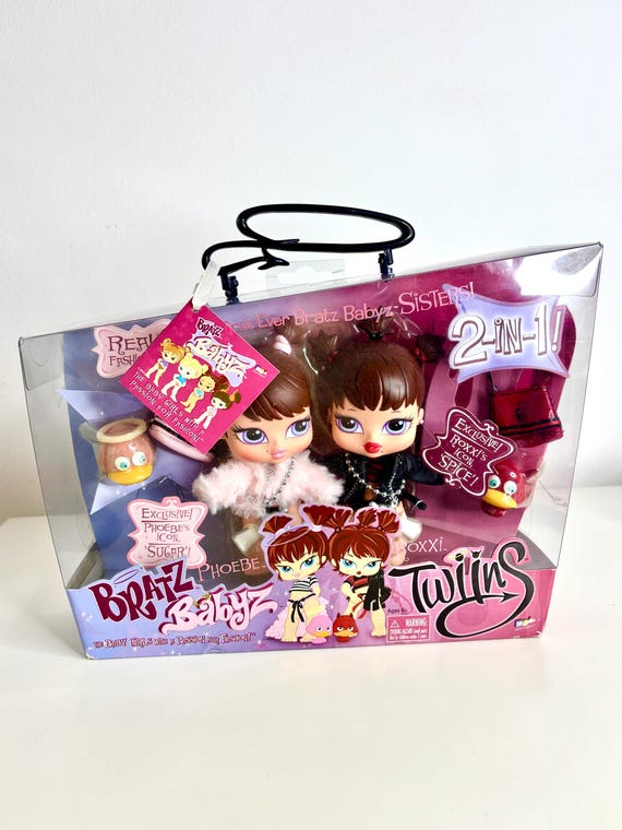 Bratz Babyz Phoebe and Roxxi Twins Dolls Authentic Vintage NIB