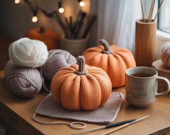 Crochet Pumpkin Pattern: Beginner to Advanced Tutorial (PDF Pattern)