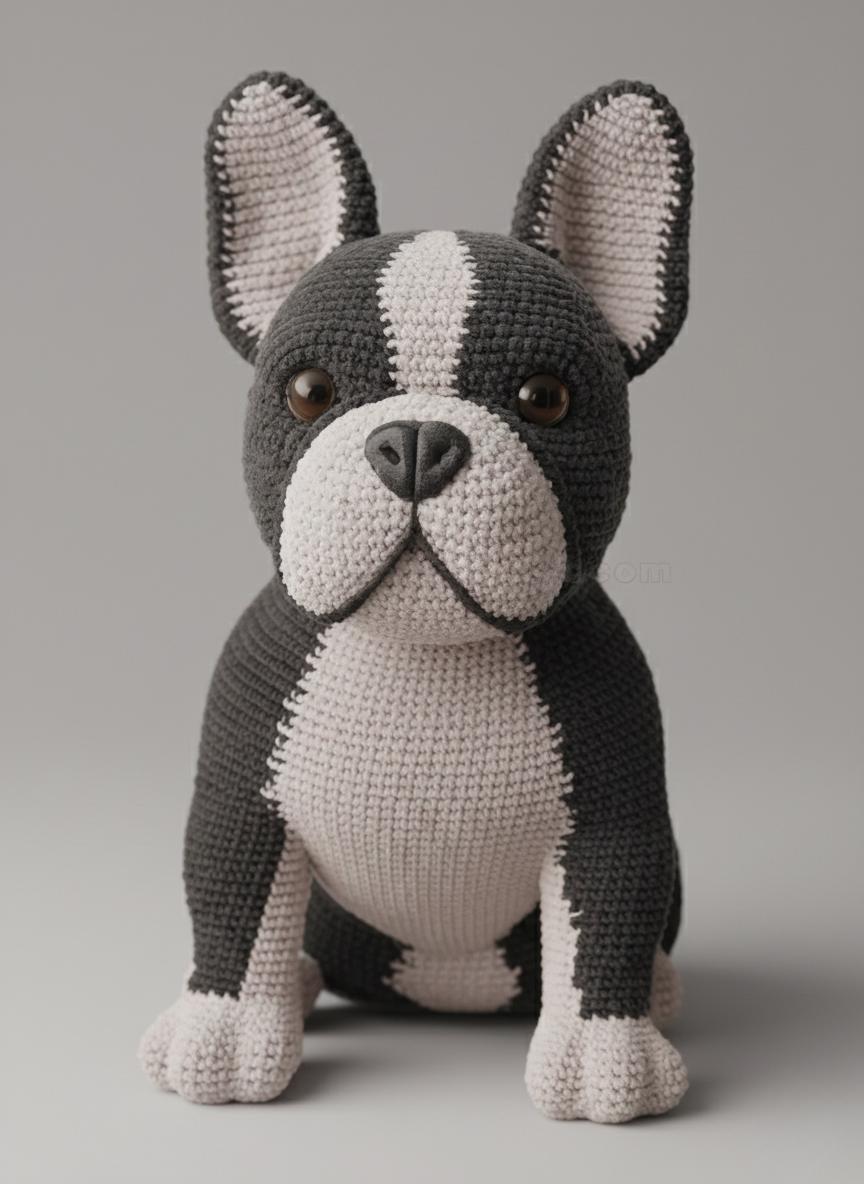 Micro Mattoncini Da Costruzione Bulldog Francese – 917 Pezzi Fai Da Te – Modello 11,6x6,8x12,2 Cm – Regalo Per Adulti E Ragazzi