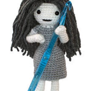 Crochet Pattern Ghost Girl Ghost Girl Amigurumi Crochet Pattern Scary Cute Haunts Instant Download PDF Halloween Crochet Fun image 3