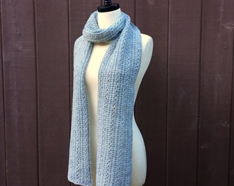 Knit Pattern ~ Brookside Scarf ~ Textured Scarf ~ Beginner Knit Scarf Pattern ~ Easy Knit Scarf Pattern