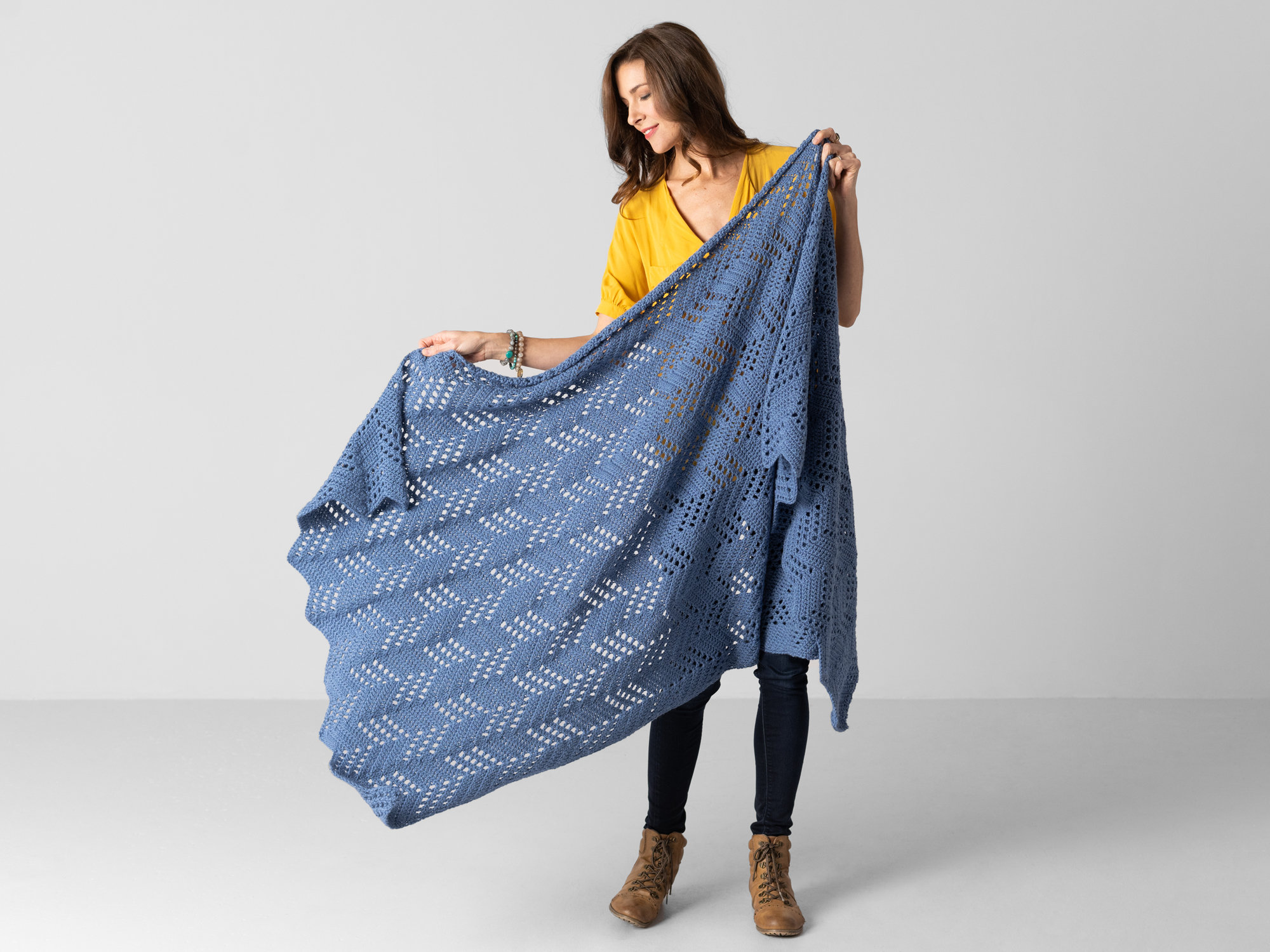 40 Paid and Free Crochet Chevron Patterns To Try Today 14 Crochet Pattern ~ Hillside Blanket ~ Crochet Pattern ~