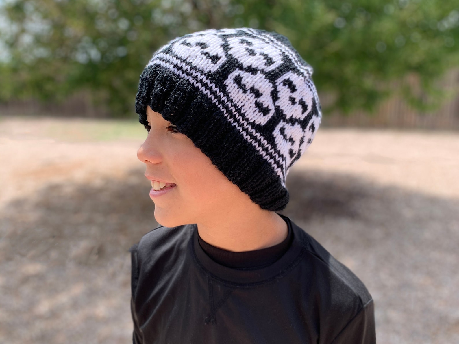 Knitting Pattern Skully Skull Cap Knitting Pattern Etsy