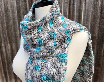 Knitting Pattern ~ Winter Chill Scarf ~ Great Knit Pattern For Variegated Yarn ~ Winter Scarf Knitting Pattern ~ Women's Scarf Knit Pattern